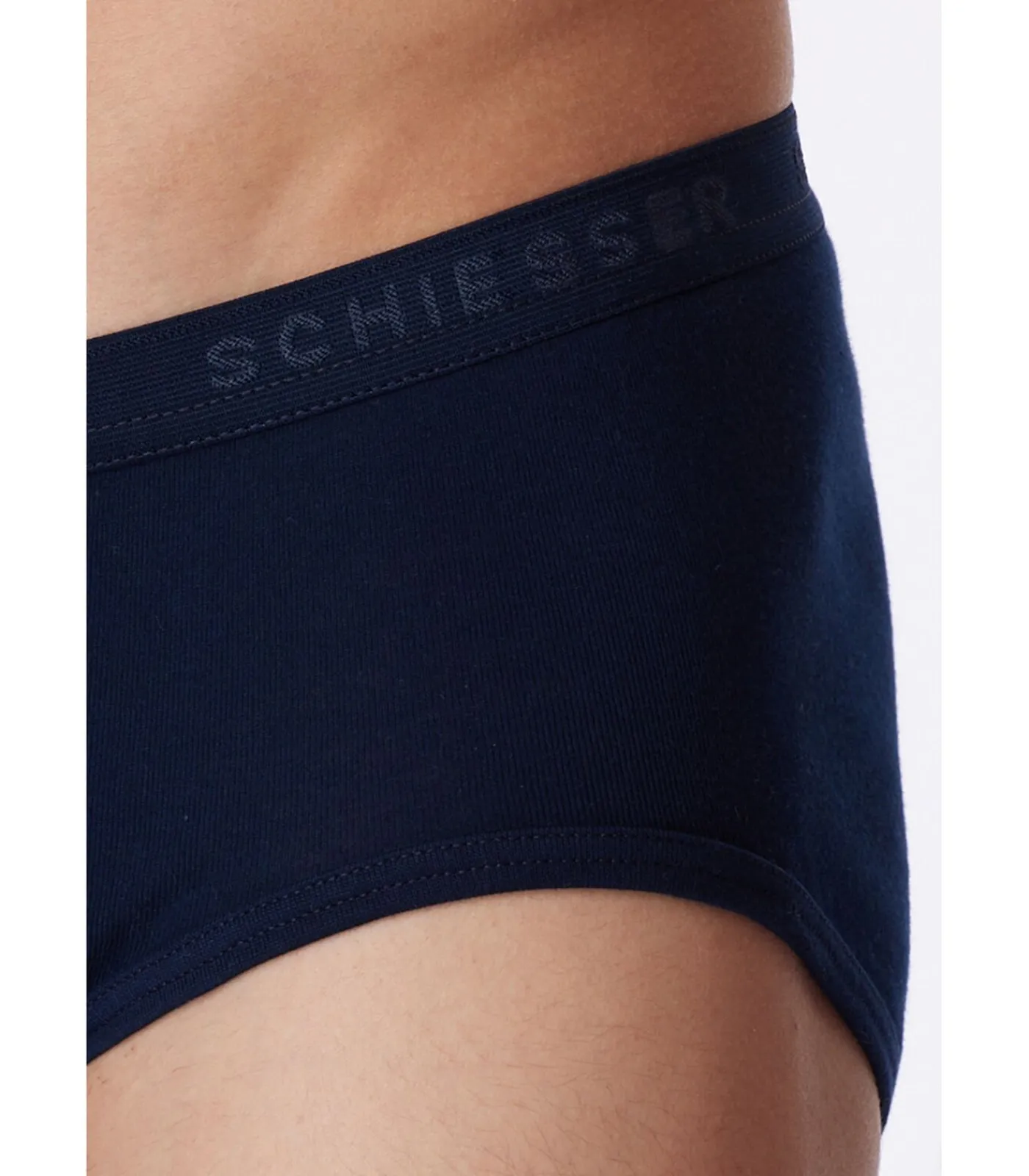 New Classic Herenslip Fijnrib Donkerblauw Heren Slips