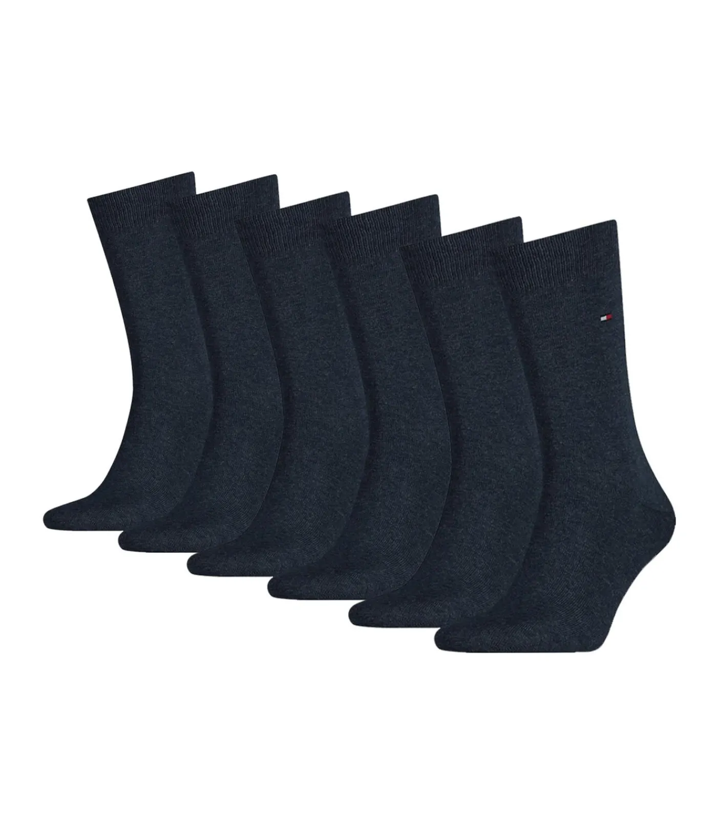 Heren Tommy Hilfiger Classic Sokken Heren 6-pack Jeans