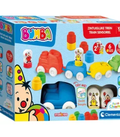 Kinderen CLEMENTONI Bumba sensorische trein - Baby speelgoed - Zachte blokken