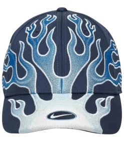 DAMES Nike CLUB - Baseball Pet - Marineblauw
