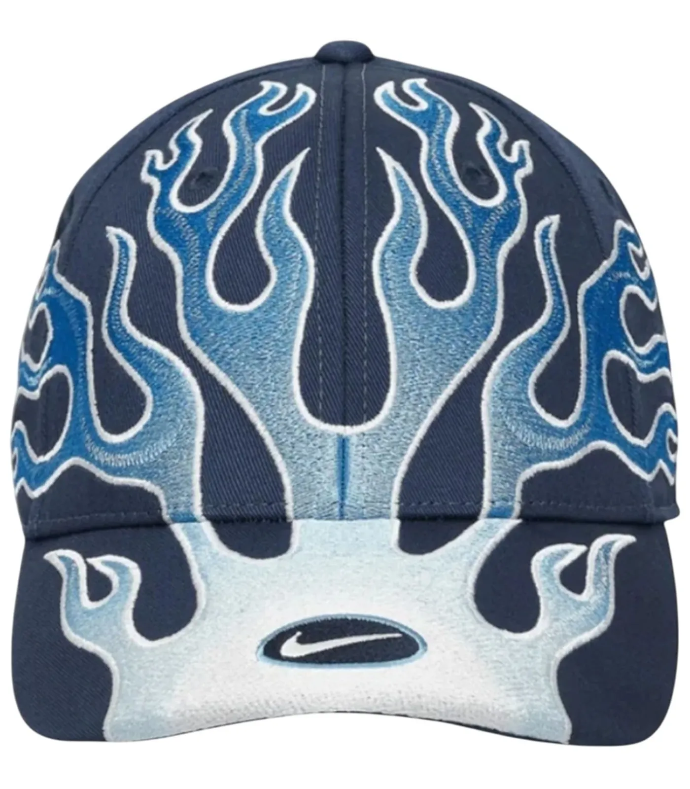 DAMES Nike CLUB - Baseball Pet - Marineblauw