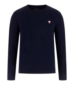 Heren GUESS Cn Ls Core Tee