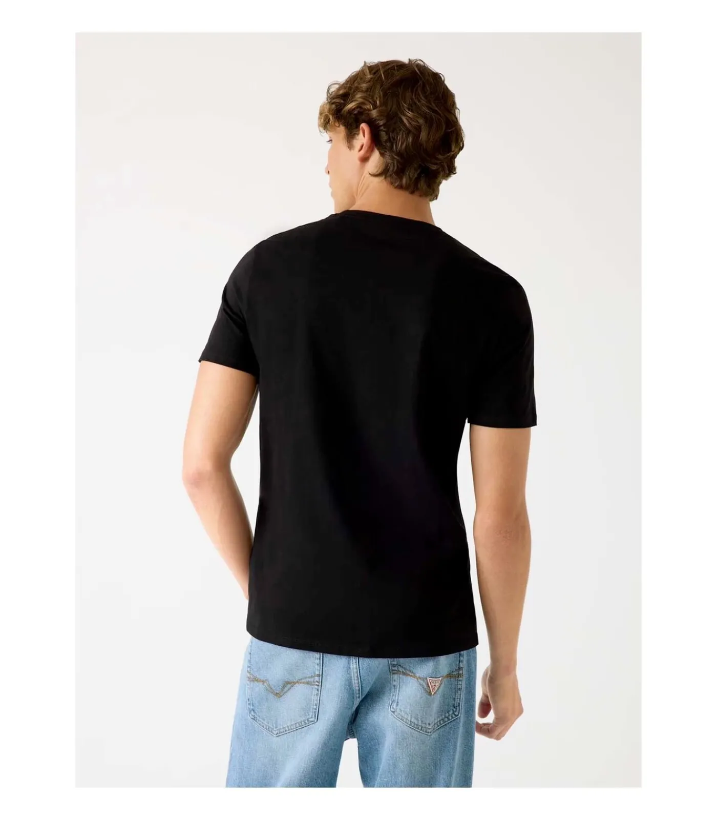 Heren GUESS Cn Ss Core Tee