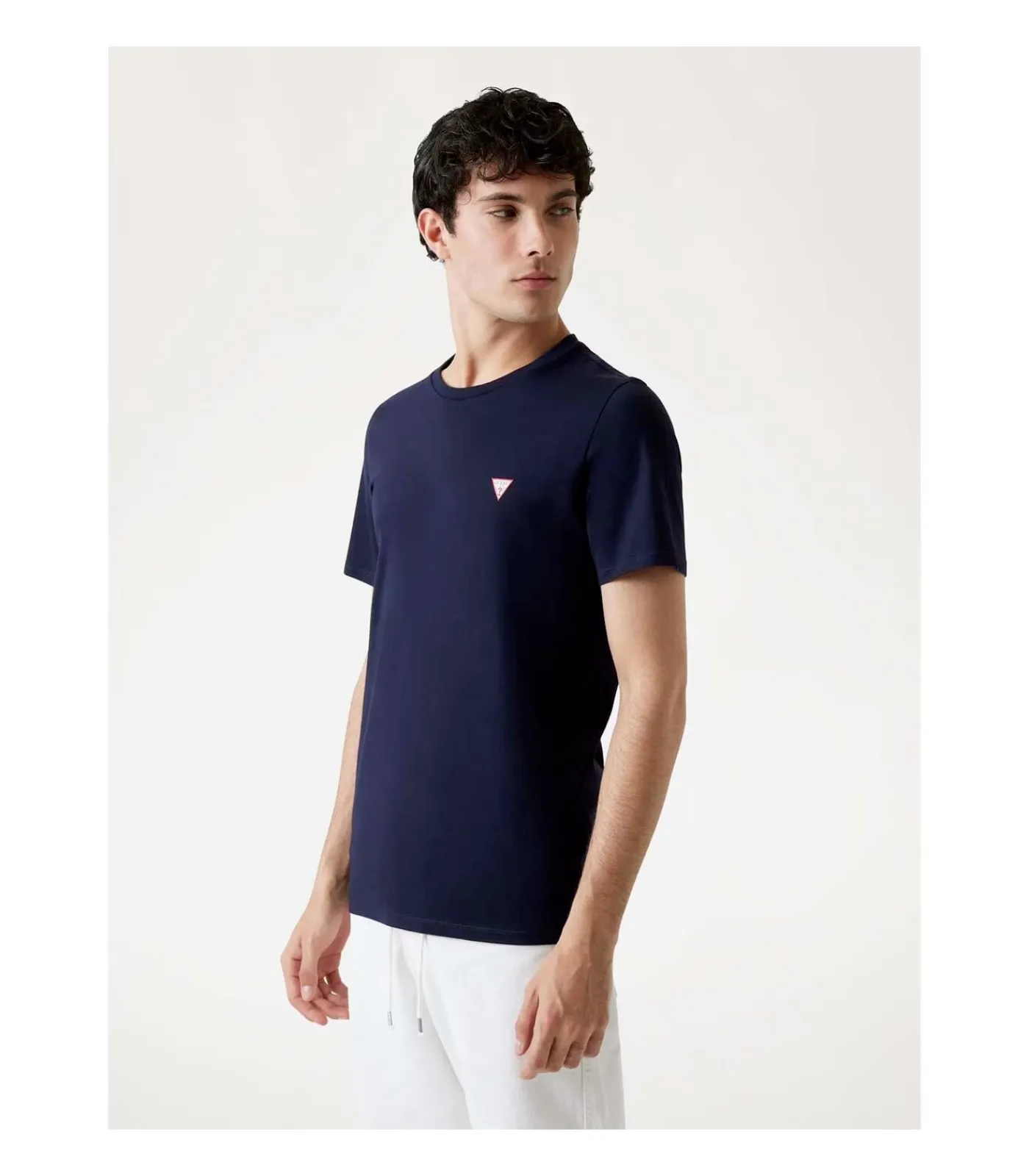 Heren GUESS Cn Ss Core Tee