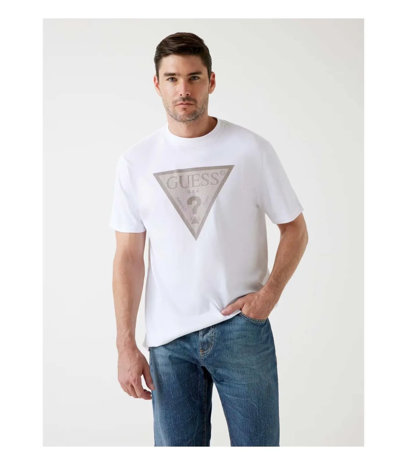 Online Cn Ss Triangle Logo Tee Heren T-Shirts & Polo's