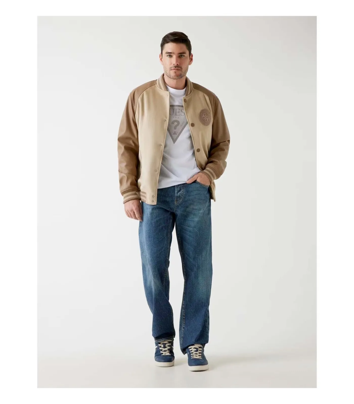 Online Cn Ss Triangle Logo Tee Heren T-Shirts & Polo's