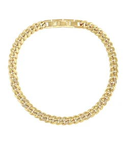 DAMES JOOP! Collier voor dames, roestvrij staal, zirkonia