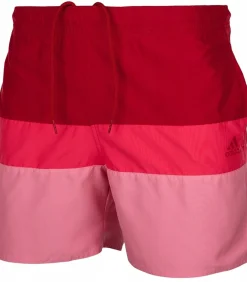 Heren Adidas COLOUR BLOCK - Korte Broek - Rood