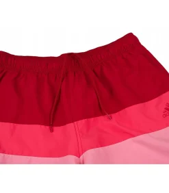 Heren Adidas COLOUR BLOCK - Korte Broek - Rood