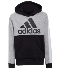 Discount COLOUR BLOCK - Trui met kap - Zwart Kinderen Truien & Vesten