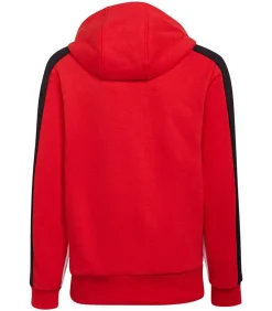Kinderen Adidas COLOUR BLOCK - Trui met kap - Rood