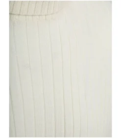 Heren Suitable Coltrui Rib Merino Off White