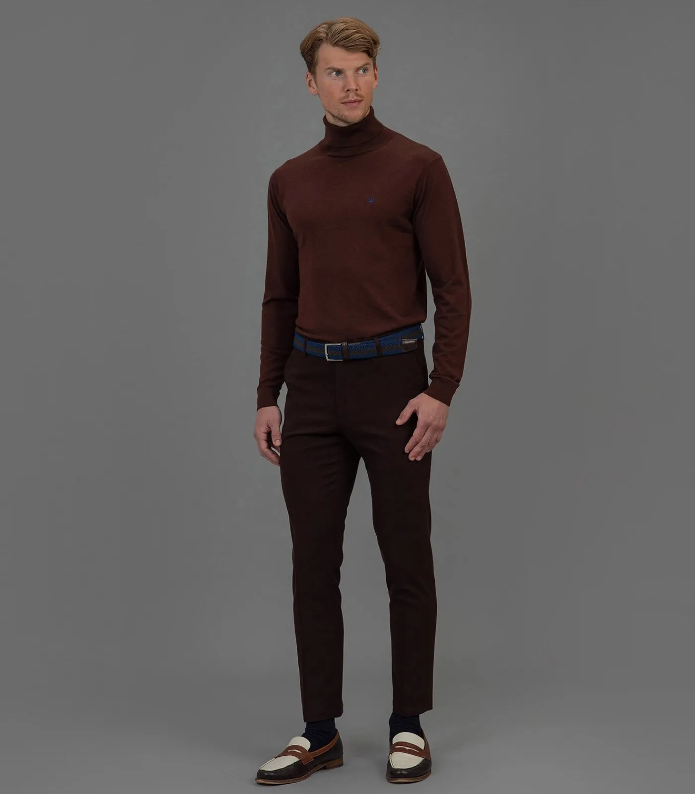 Sale Coltrui Roger Bruin Heren Truien & Cardigans