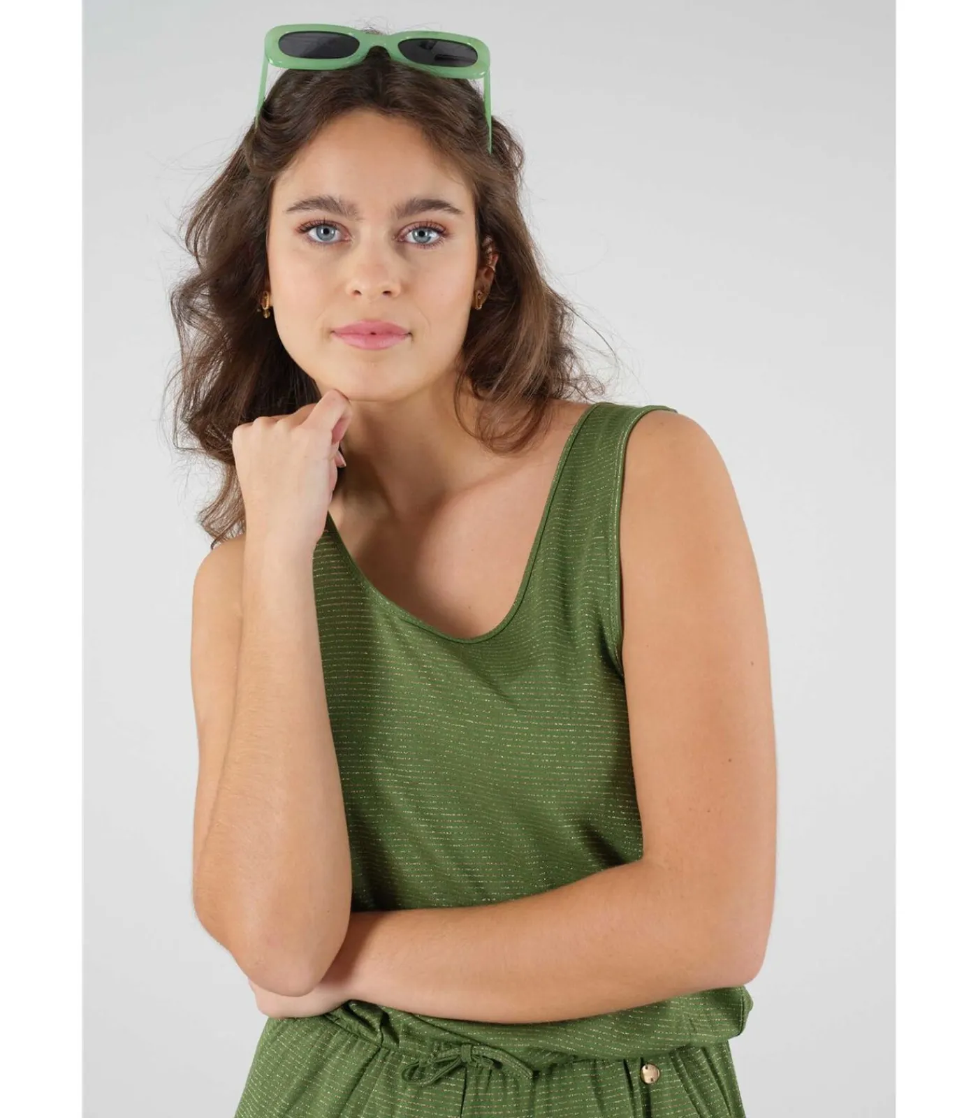 DAMES Deeluxe Combinaison short à rayures