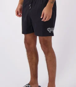 Online Commander Zwembroek Zwart Heren Badmode