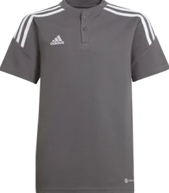 Kinderen Adidas CONDIVO 22 - Poloshirt - Grijs