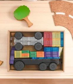 Best Magnetische Tegels Transport Set 50 Stuks Kinderen Speelgoed