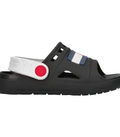 Kinderen Tommy Hilfiger CONTRAST DETAIL - Sandalen - Zwart