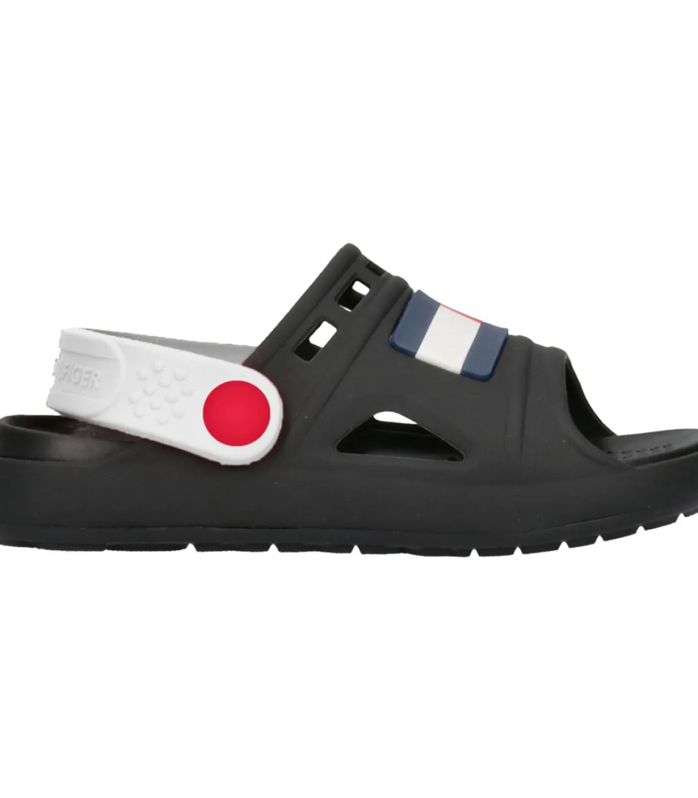 Kinderen Tommy Hilfiger CONTRAST DETAIL - Sandalen - Zwart