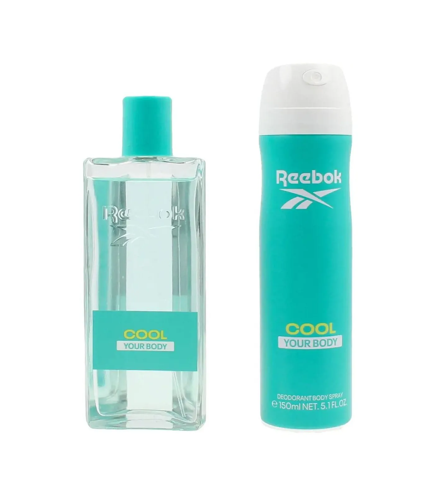 Reebok Cool Your Body Set - Eau de Toilette 100 ml + Deodorant 150 ml