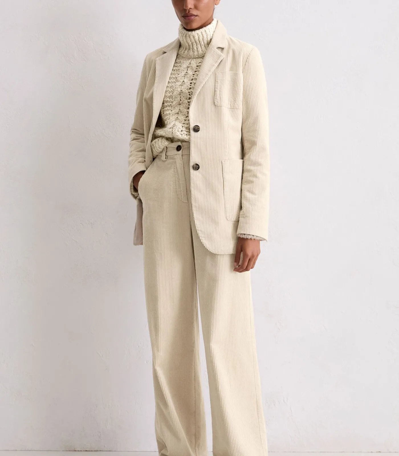 Discount Corduroy blazer in de vorm van DAMES Maatpakken & Blazers