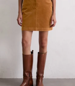 New Corduroy minirok A-vorm DAMES Rokken