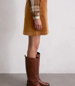 New Corduroy minirok A-vorm DAMES Rokken