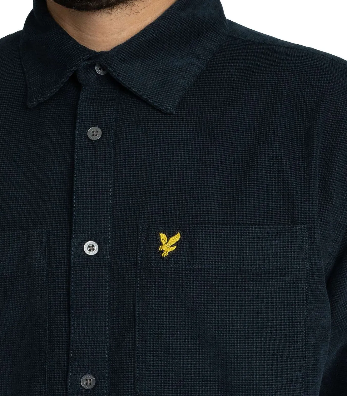 Heren Lyle & Scott Corduroy Overhemd