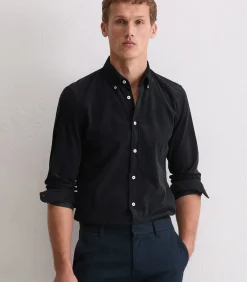 Discount Corduroy overhemd in de vorm van Heren Hemden