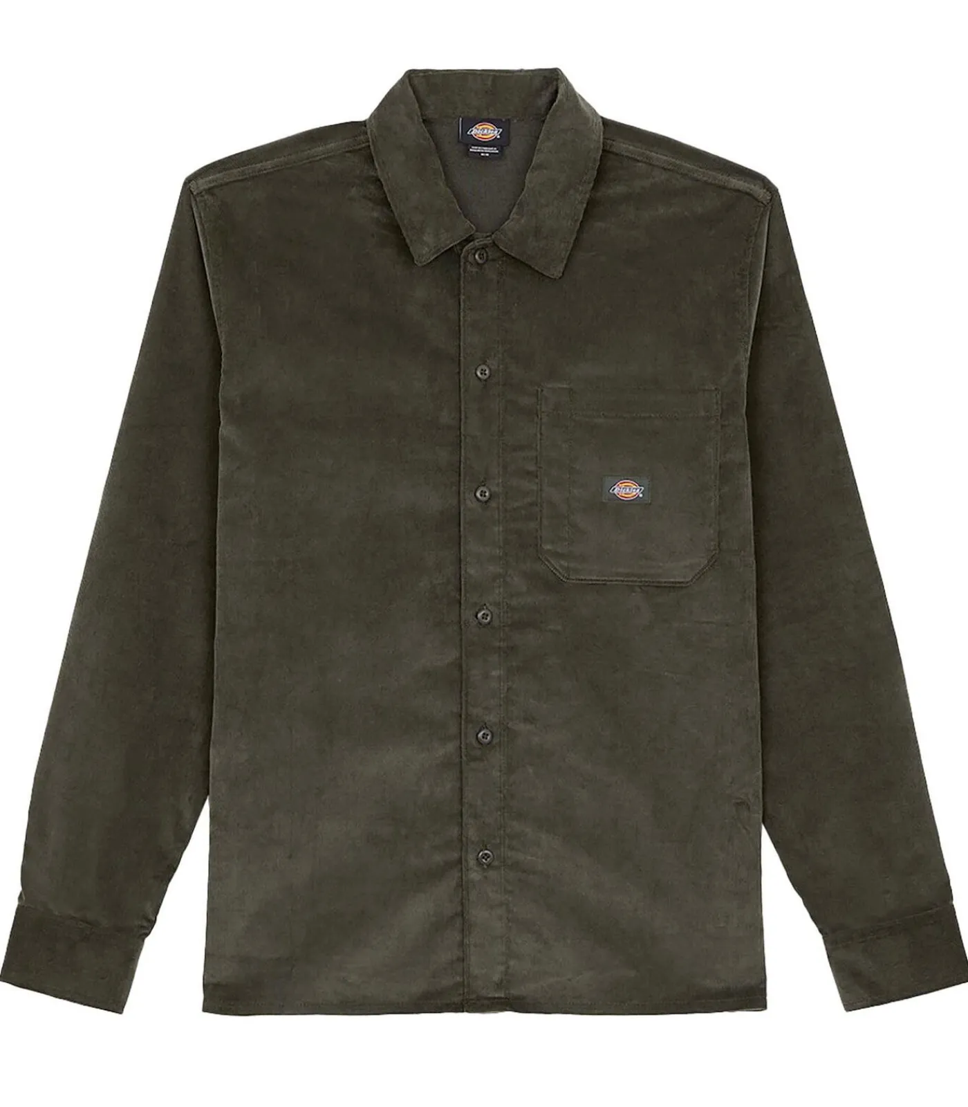 Heren Dickies Corduroy Shirt Ls