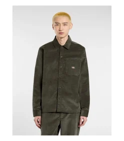 Heren Dickies Corduroy Shirt Ls