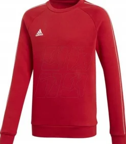 Kinderen Adidas CORE 18 - Sweatshirt - Rood