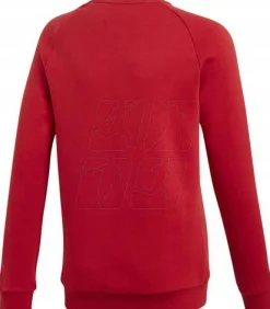 Kinderen Adidas CORE 18 - Sweatshirt - Rood