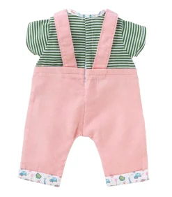 New babypop kleding set - T-shirt en overall 36cm poppen outfit Kinderen Speelgoed