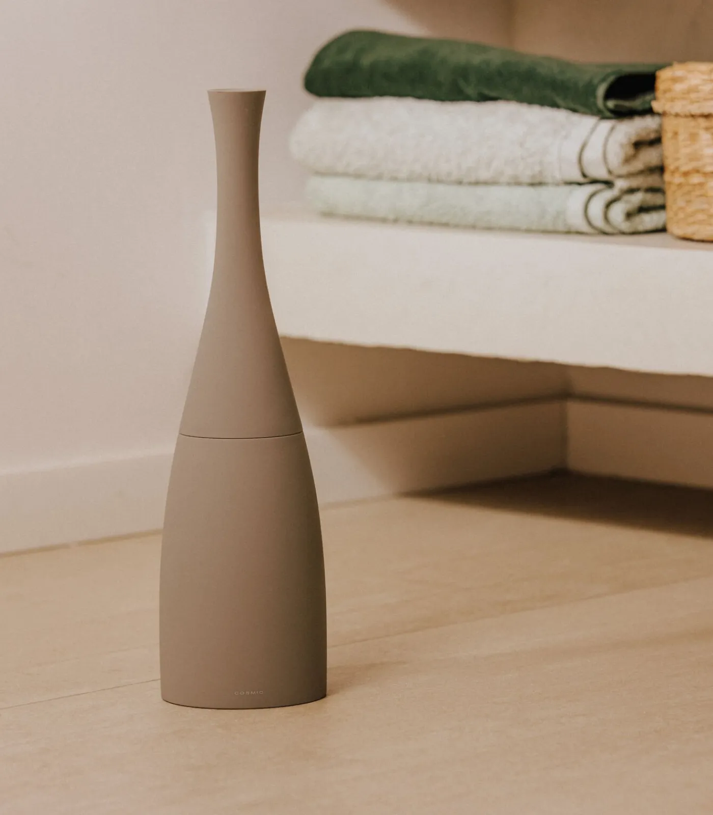 Cosmic toiletborstelhouder wit zacht Saku