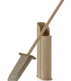 Outlet toiletborstelhouder chroom Flat Silicon Toiletaccessoires