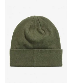 Heren Lyle & Scott Cotton merino beanie - deep depths