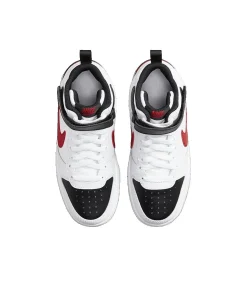 Kinderen Nike Court Borough Mid 2 - Sneakers - Wit