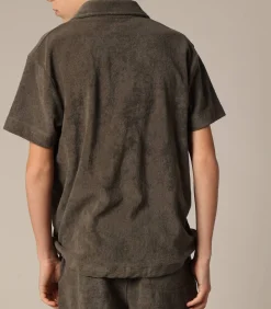 Outlet CREEKSON - Lichtgewicht katoenen overhemd met korte mouwen Kinderen Hemden