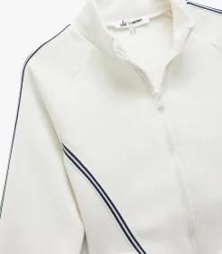 DAMES Koton Crop Sweatshirt Met Rits en Streepdetails