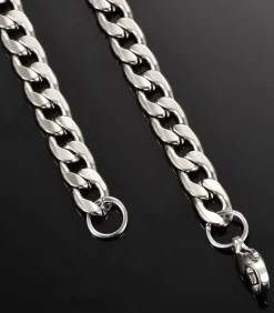 Heren TrendFox Cuban Ketting - 7mm - Zilver Kleurig - Staal - 60cm