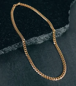 New Cuban Link Heren Ketting - Dikke Schakel - 7mm - Goud kleurig Heren Kettingen