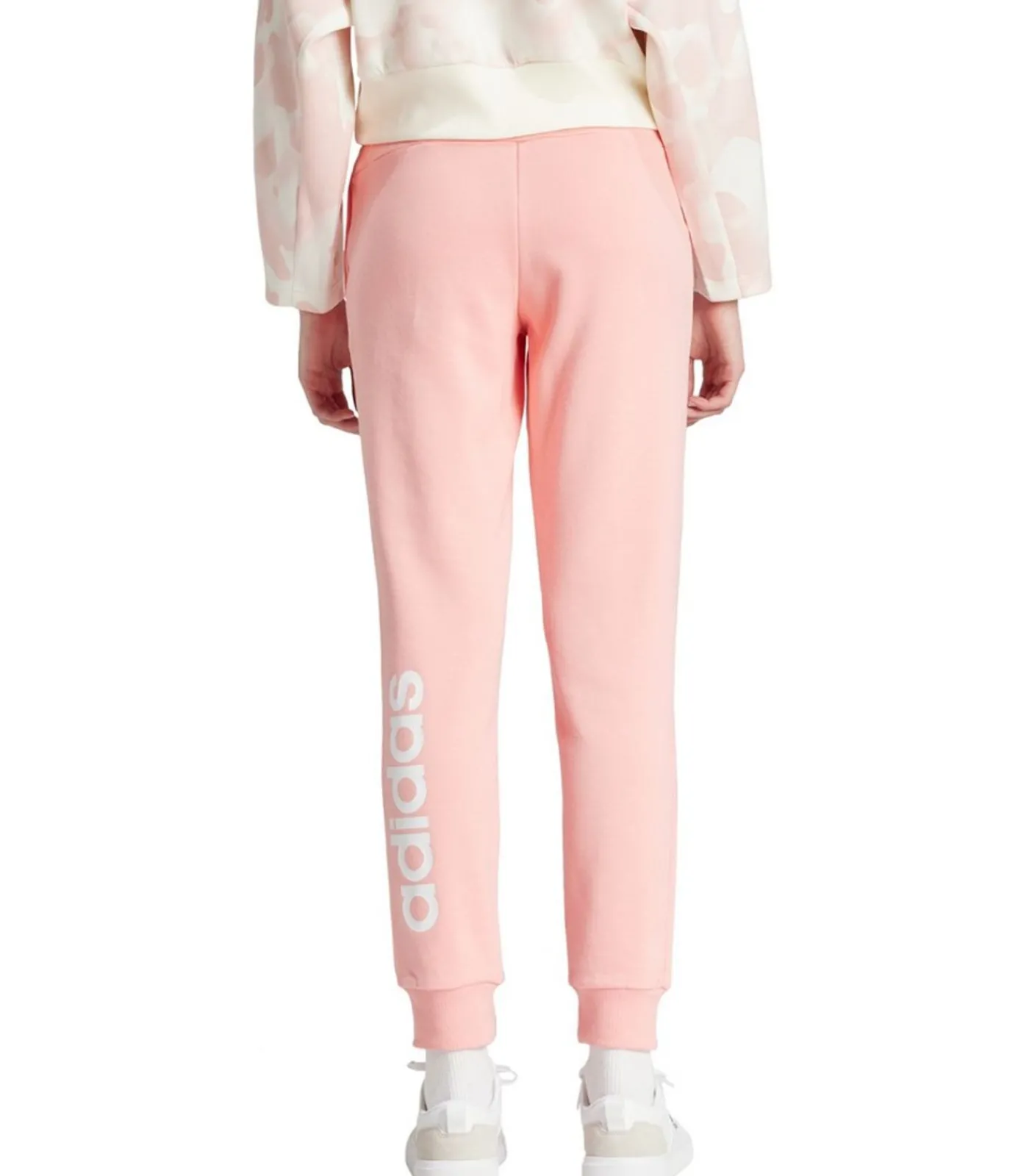 DAMES Adidas CUFFED - Joggingbroek - Roze