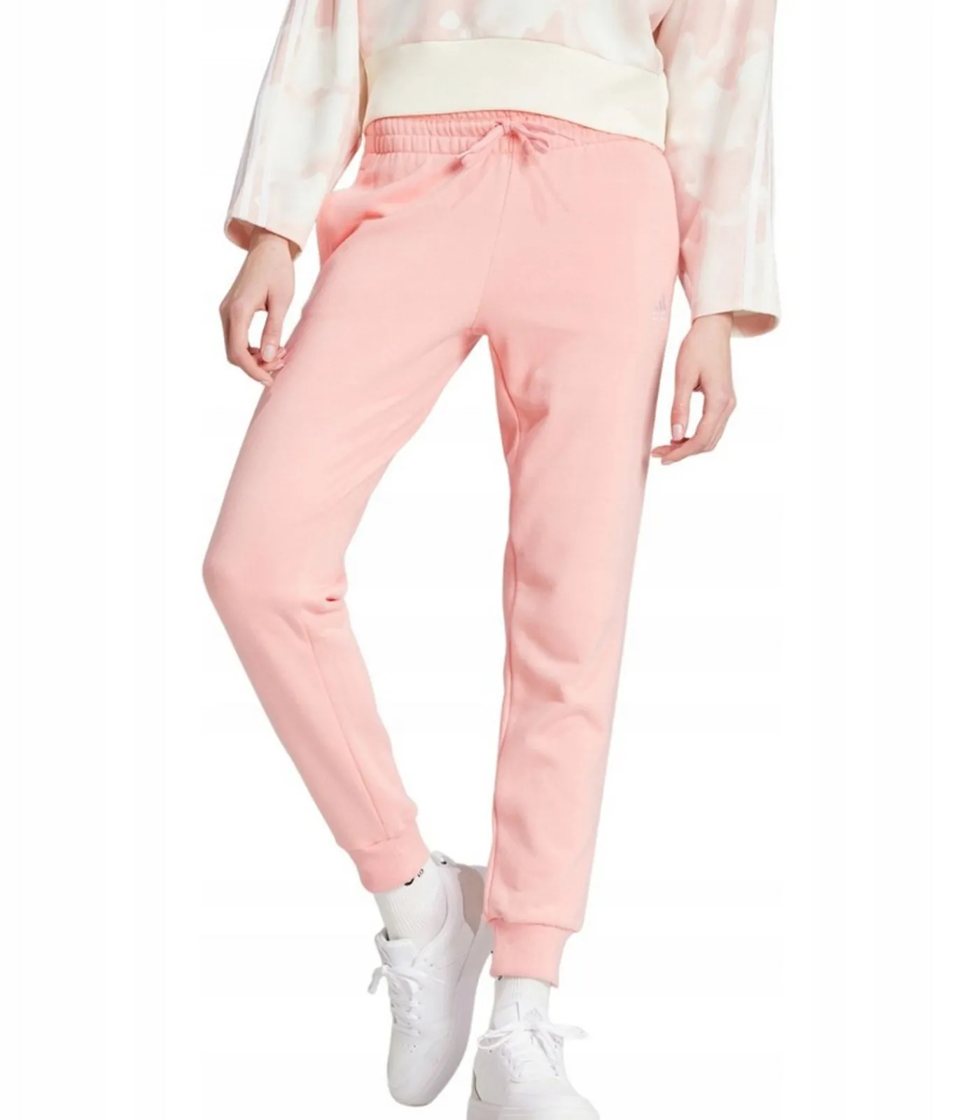 DAMES Adidas CUFFED - Joggingbroek - Roze