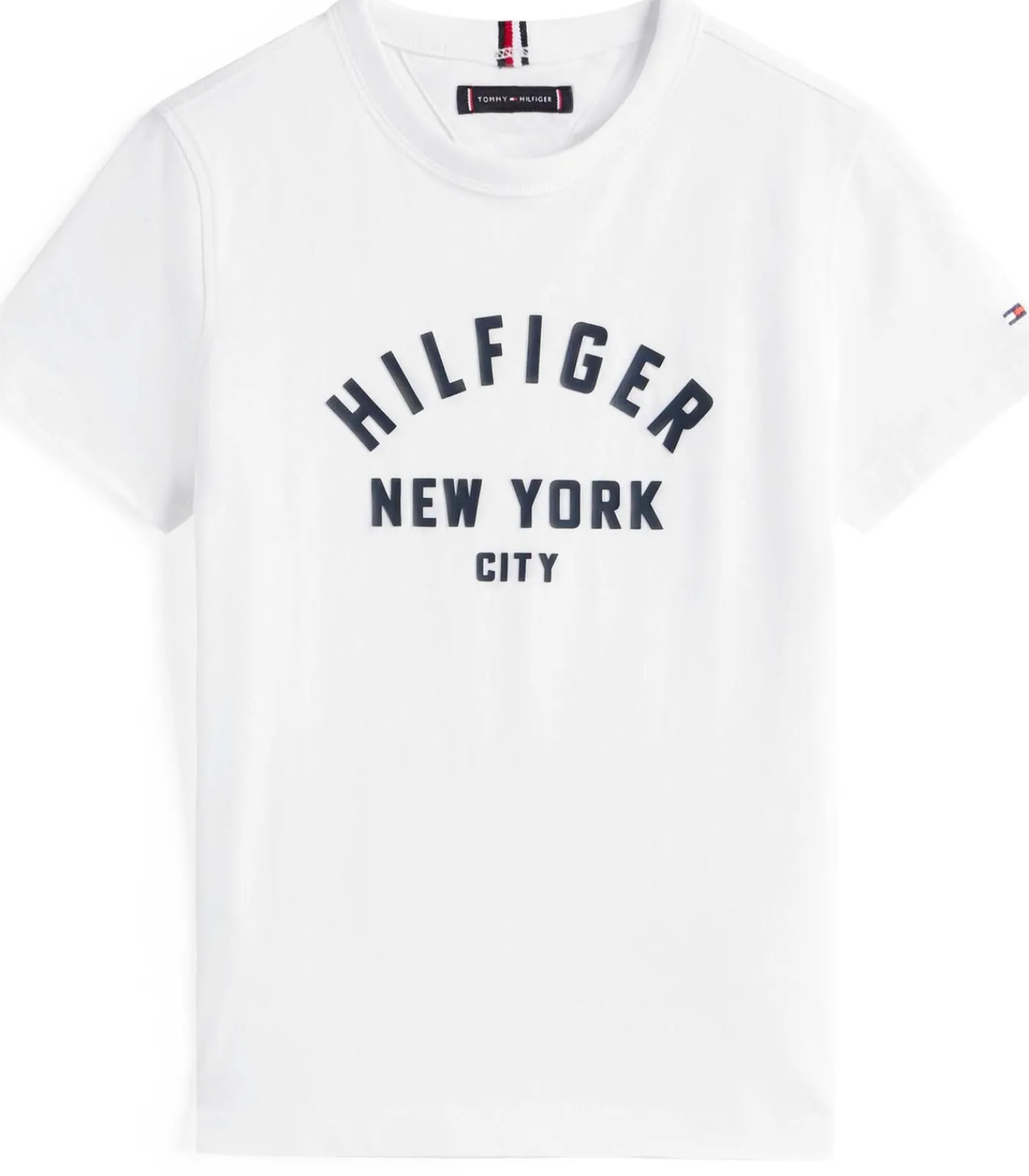 Kinderen Tommy Hilfiger Curved Hilfiger Graphic Tee Ss