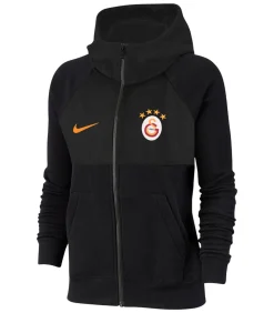 Kinderen Nike DA1686 - Trui met kap Met Volledige Ritssluiting - Zwart