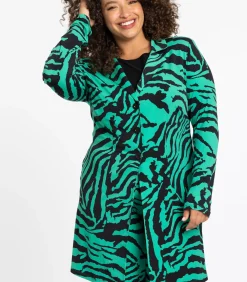 DAMES YOEK Dames Blazer met dierenprint