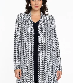 Clearance Dames Blazer met grafische print DAMES Maatpakken & Blazers
