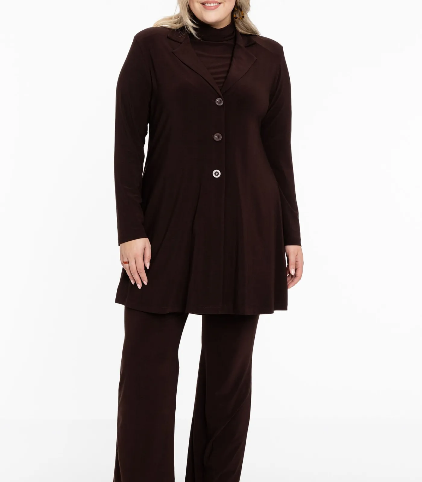 DAMES YOEK Dames Blazer met lange mouwen