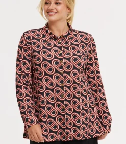 Online Dames Blouse print DAMES Overhemden & Blouses
